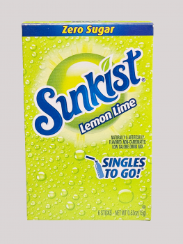 (MHD 03/23) Sunkist Singles to Go - Lemon Lime